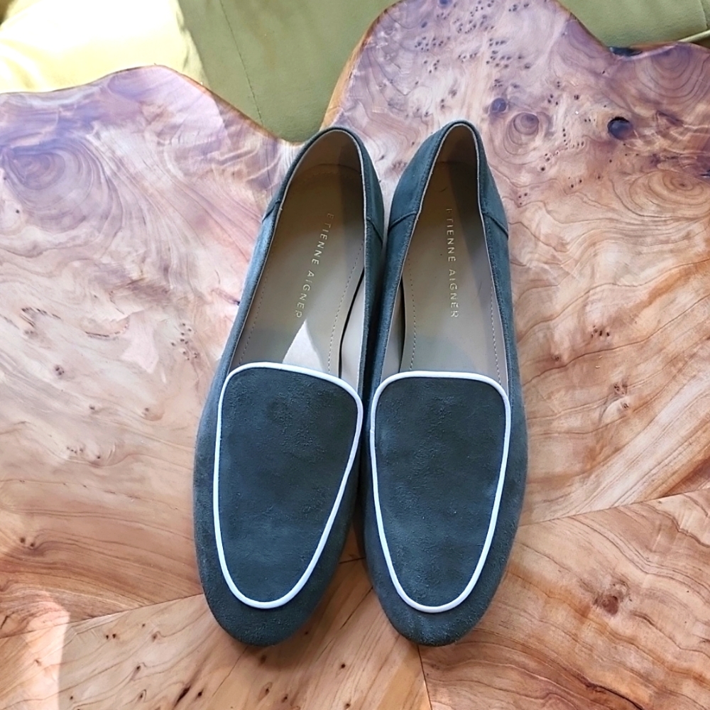 Etienne Aigner Suede Loafers